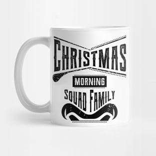 christmas morning squad family vintage Mug